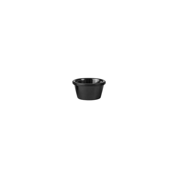 Ryner Melamine  RAMEKIN-72mm Ø | 40mm H | 60ml BLACK [Box of 72]