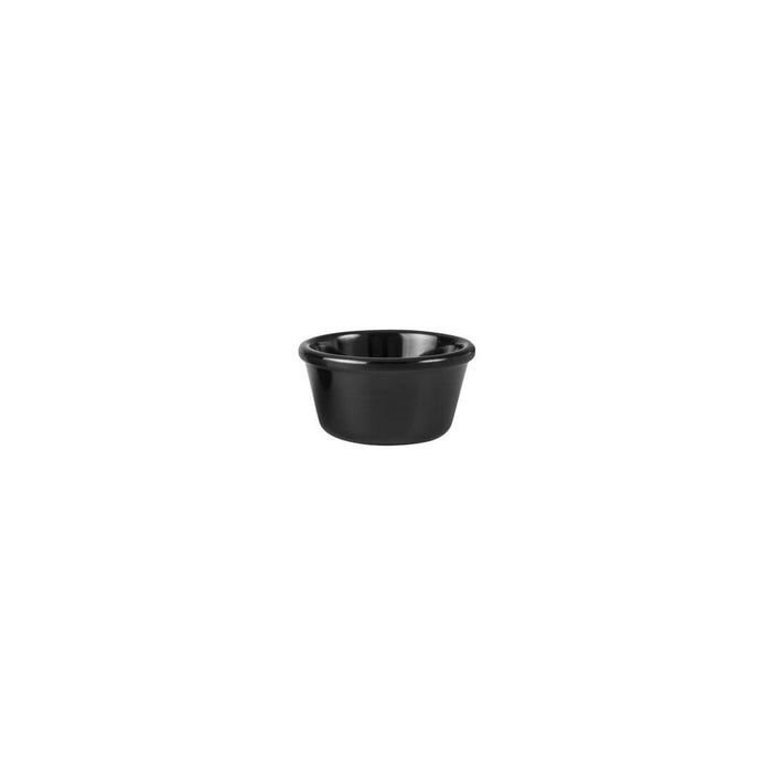 Ryner Melamine  RAMEKIN-85mm Ø | 50mm H | 120ml BLACK (4 Doz)