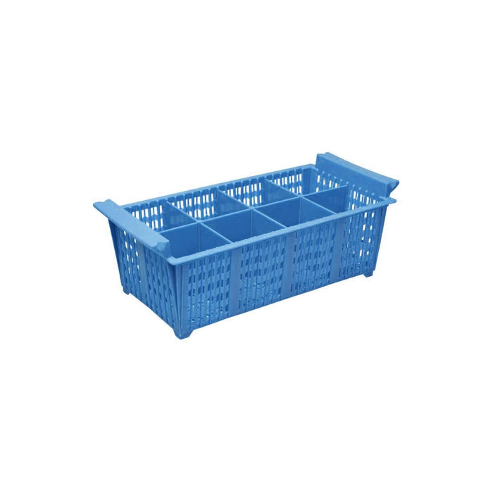 Cater-Rax  CUTLERY BASKET-8 COMP., NO HANDLES   BLUE (Each)