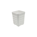 Cater-Rax  CUTLERY HOLDER-PLASTIC | SQUARE | 100x100x40mm  WHITE (Each)