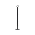 Trenton HEAVY BASE TABLE NUMBER STAND-RING CLIP | 70mm BASE | 380mm BLACK (Each)