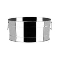 Chef Inox OVAL BEVERAGE TUB-Stainless Steel MIRROR FINISH 520x360x245mm