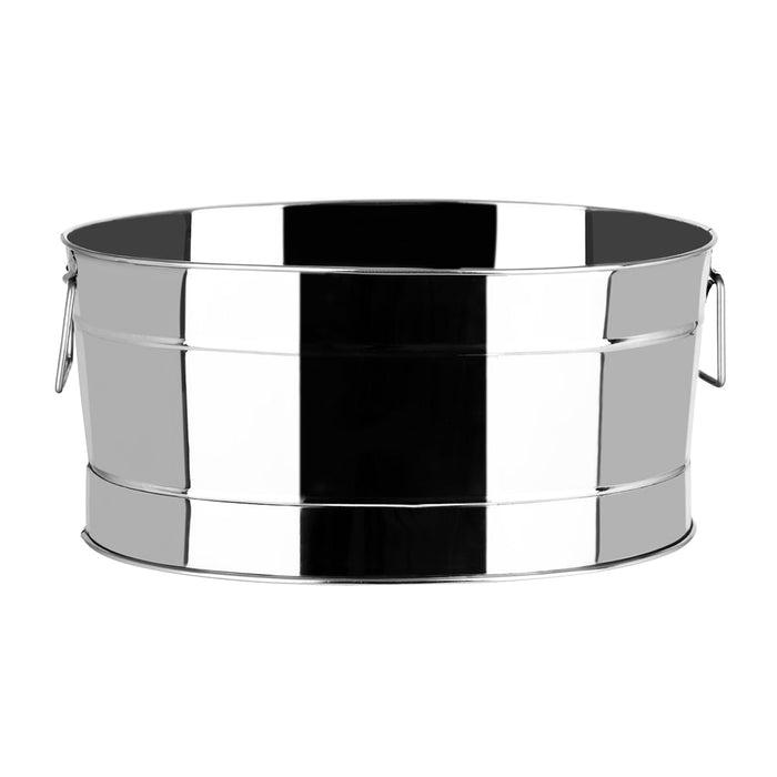 Chef Inox OVAL BEVERAGE TUB-Stainless Steel MIRROR FINISH 600x420x280mm