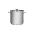 Chef Inox STOCKPOT-18/10 10.75lt 240x240mm w/LID ELITE