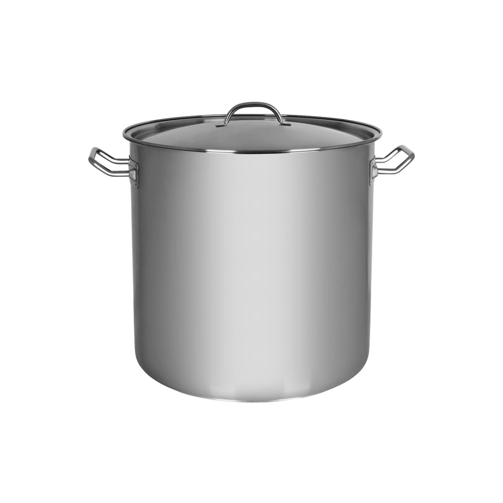Chef Inox STOCKPOT-18/10 50.0lt 400x400mm w/LID ELITE