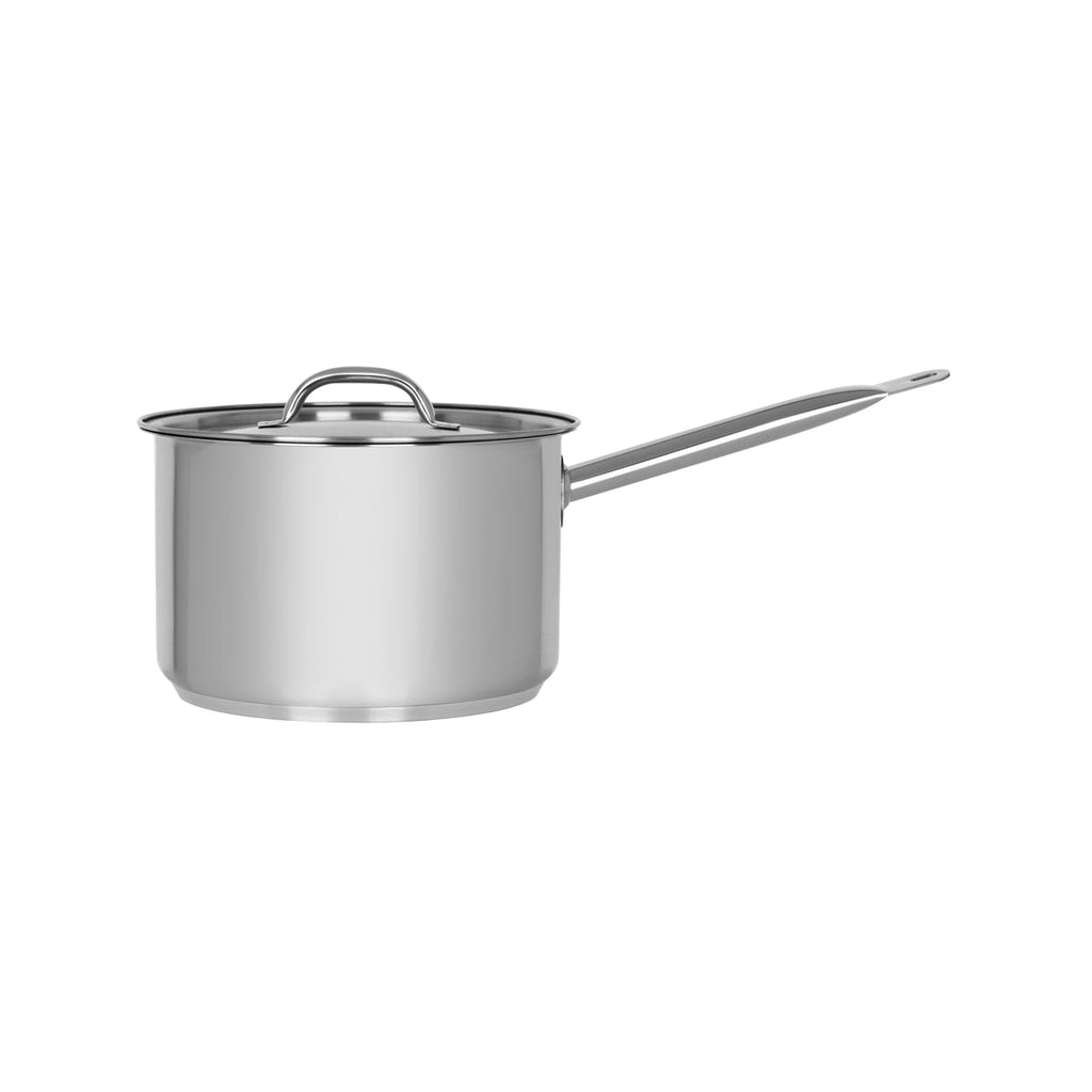 Chef Inox SAUCEPAN-18/10 5.25lt 220x140mm w/LID ELITE