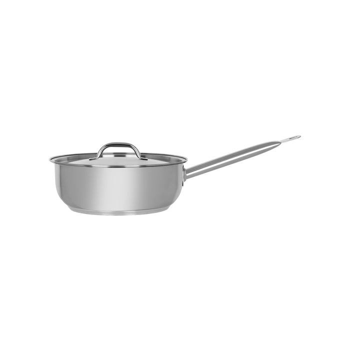 Chef Inox SAUTE PAN-18/10 240x85mm w/LID ELITE