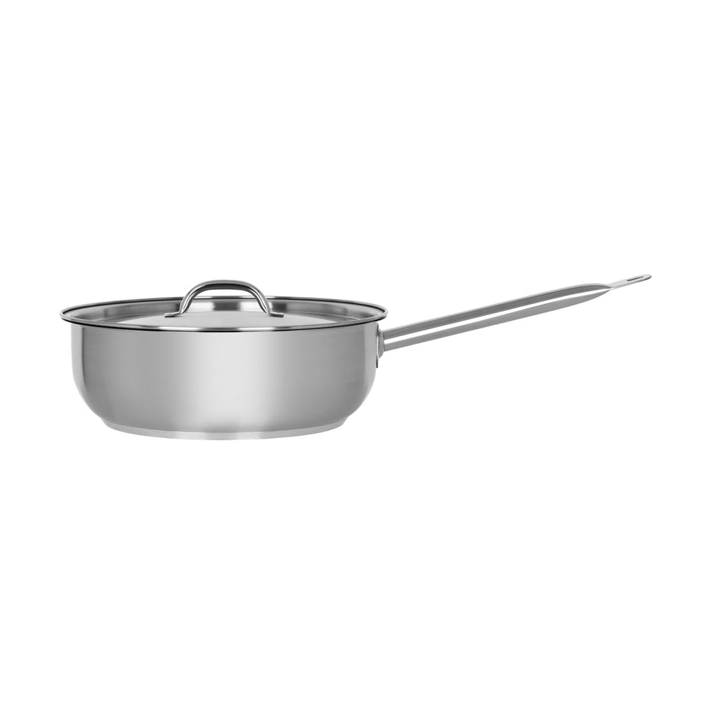 Chef Inox SAUTE PAN-18/10 280x95mm w/LID ELITE