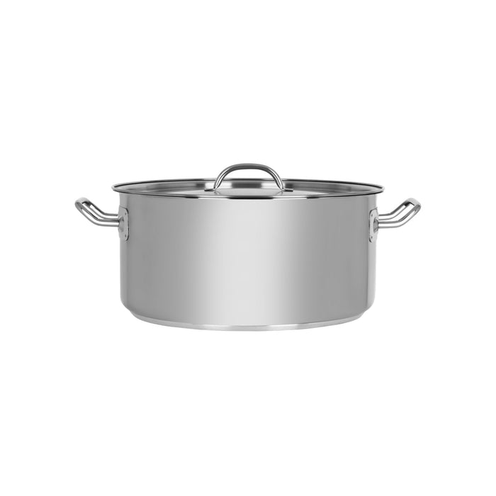 Chef Inox CASSEROLE-18/10 17.2lt 360x170mm w/LID ELITE