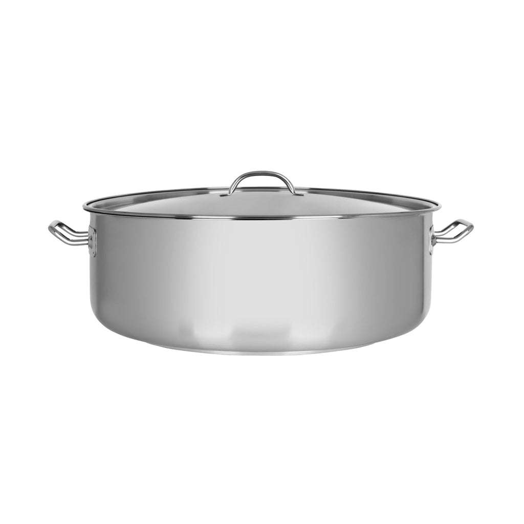 Chef Inox CASSEROLE-18/10 25lt 450x160mm w/LID ELITE