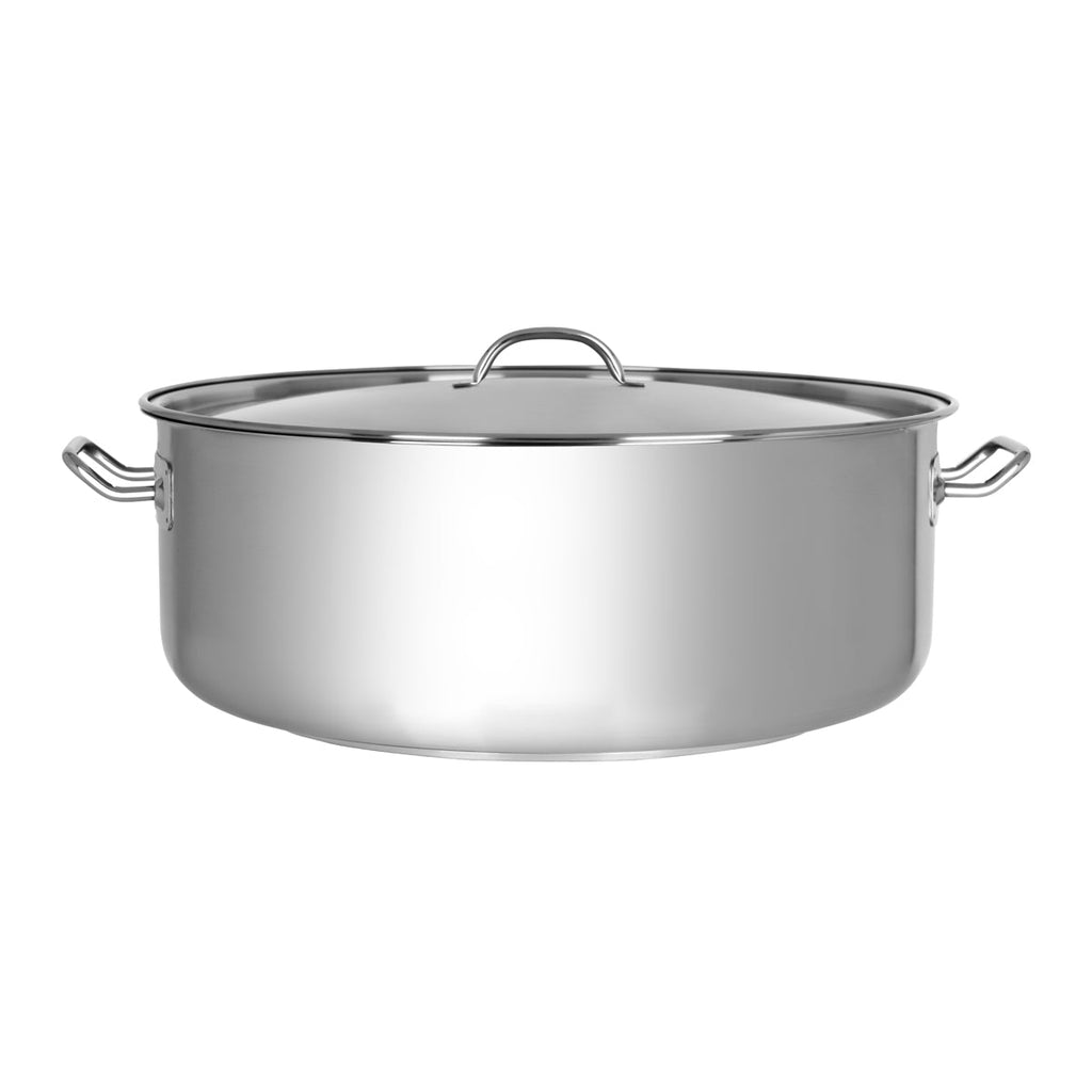 Chef Inox CASSEROLE-18/10 37lt 500x190mm w/LID ELITE