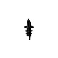 Cater-Rax  FREE POURER-PLASTIC | BLACK | 12pcs/Pack  (Pack)