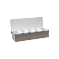 Trenton  CONDIMENT DISPENSER-S/S | 5 COMP.  (Each)