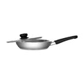 Chef Inox FRYPAN-S/S 240x50mm W/LID BAKELITE HDL CLUB EA