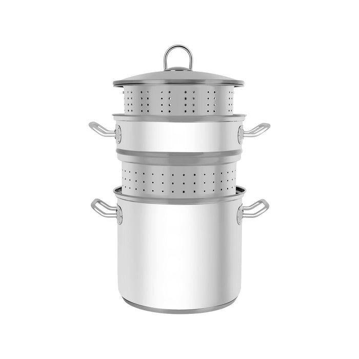 Chef Inox MULTI COOKER-4pc 9.0lt w/LID S/S HDL "PROFESSIONAL" EA