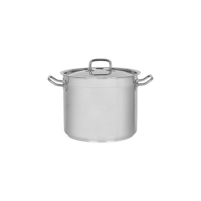 Chef Inox STOCKPOT-18/10 240x200mm 9.0lt w/LID "PROFESSIONAL" EA