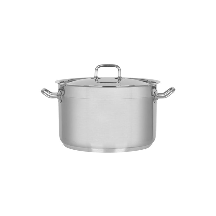 Chef Inox SAUCEPOT-18/10 280x175mm 10.7lt w/LID "PROFESSIONAL" EA