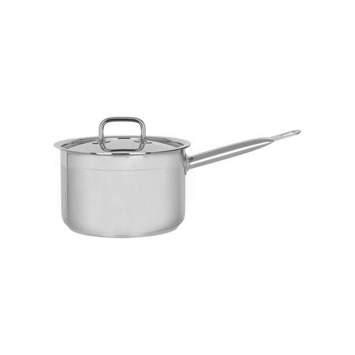 Chef Inox SAUCEPAN-18/10 200x130mm 4.0lt w/LID "PROFESSIONAL" EA