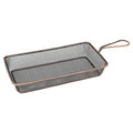 Moda BROOKLYN SERVICE BASKET-S/S | RECT. | 260x130x50mm ANTIQUE COPPER (Each)
