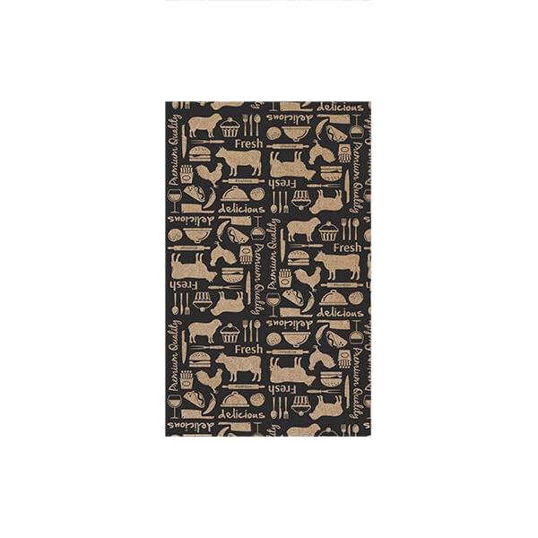 Moda  FRESH GREASEPROOF PAPER 190x310mm | 200 sheets/Pack  KRAFT BROWN (Pack )