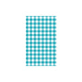 Moda  GINGHAM GREASEPROOF PAPER 190x310mm | 200 sheets/Pack TEAL (Pack )
