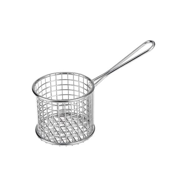 Athena  SERVICE BASKET ROUND-S/S, 93x79x150mm | 200mm OVERALL  (Each)