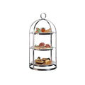 Athena MANDARIN PLATTER STAND-18/10, 230(D) x 460(H)mm, SUITS, 200mm PLATE  (Each)
