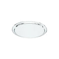 Trenton HEAVY DUTY ROUND TRAY-18/8, 250mm/10" Ø  (Each)