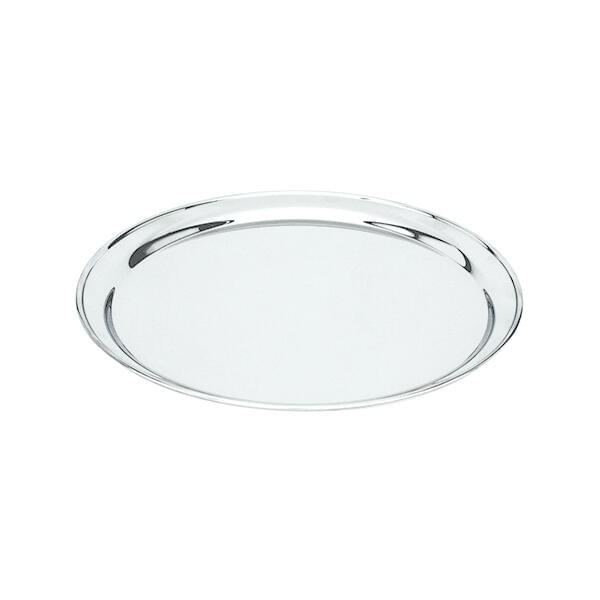 Trenton HEAVY DUTY ROUND TRAY-18/8, 350mm/14" Ø  (Each)