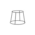 Trenton  PLATTER STAND-HEAVY DUTY | 190x190mm  BLACK (Box of 24)
