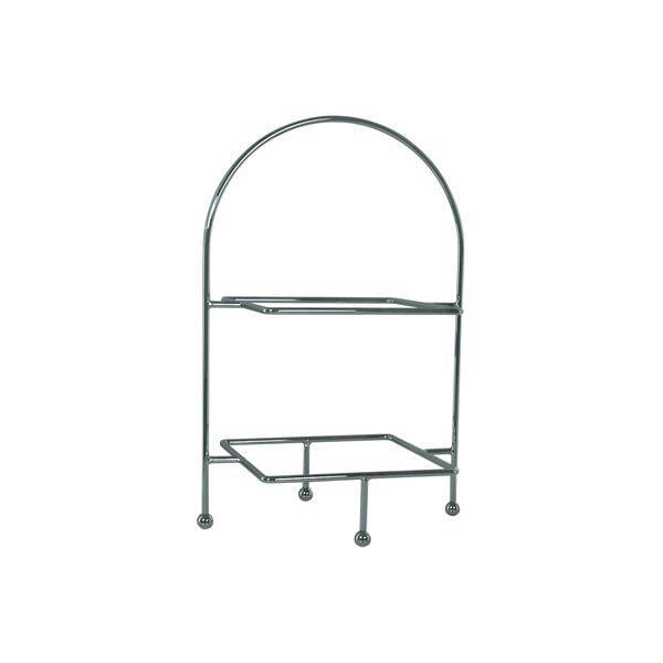 Trenton  DISPLAY STAND-SQUARE | 2 TIER | 520mm H  (Each)