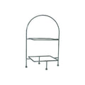 Trenton  DISPLAY STAND-SQUARE | 2 TIER | 520mm H  (Each)
