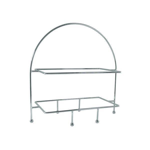 Trenton  DISPLAY STAND-RECT. | 2 TIER | 515mm H  (Each)