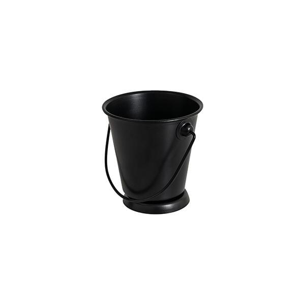 Moda SOHO MINI ROUND PAIL-S/S | 90x90mm BLACK (Each)