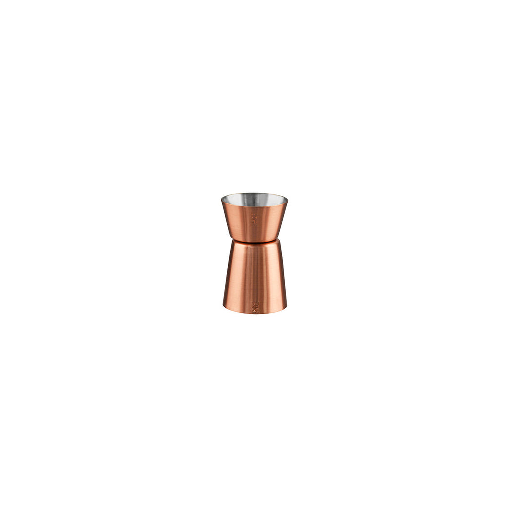 Chef Inox JIGGER 15/30ml COPPER PLATED EA