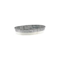 Chef Inox CONEY ISL-GALVANISED OVAL TRAY DIPPED WHT 240x160x45mm EA