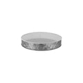 Chef Inox CONEY ISL-GALVANISED ROUND TRAY DIPPED WHT 240x45mm EA