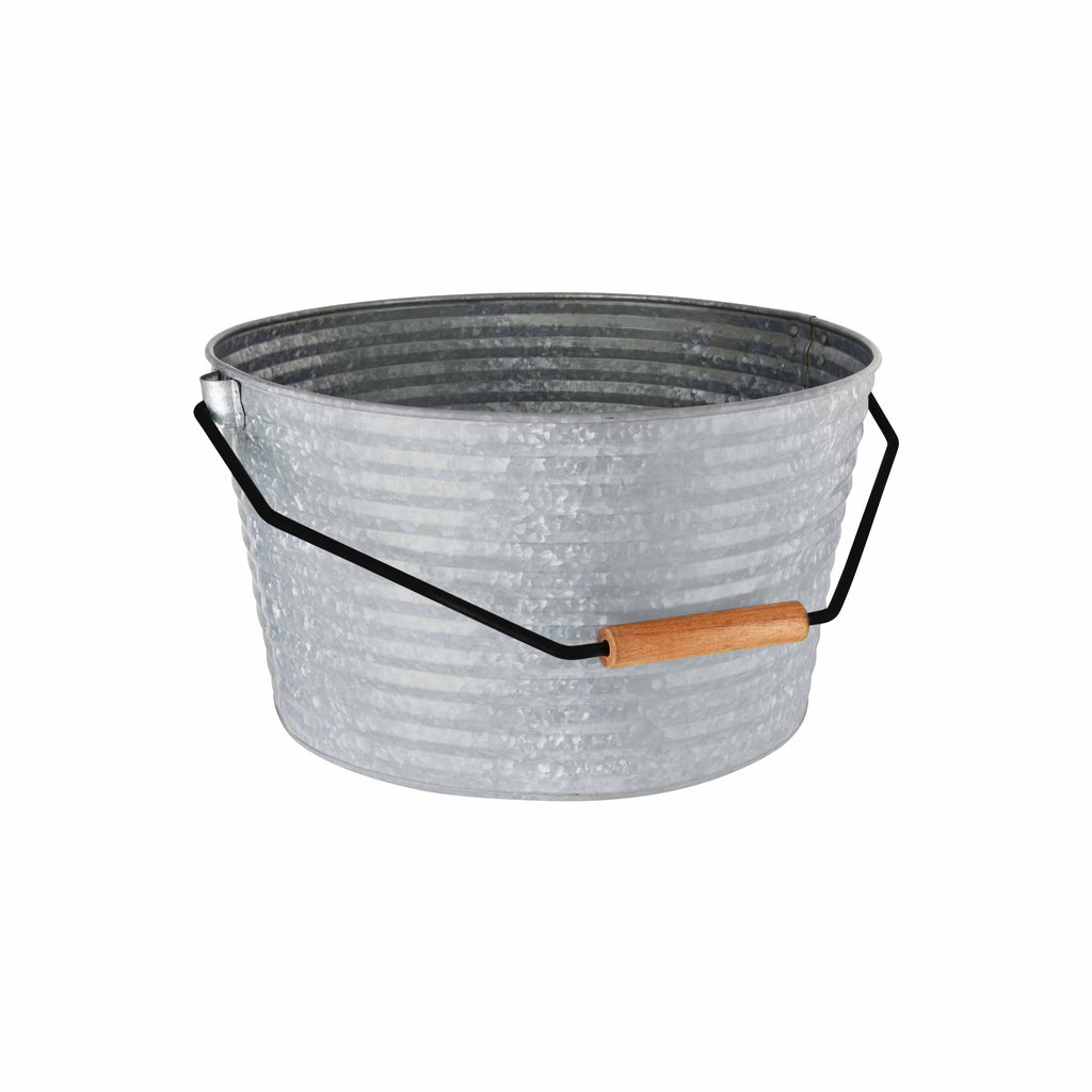 Chef Inox CONEY IS-GALVANISED BEVERAGE TUB WITH BLK HDL 450x340mm EA