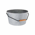 Chef Inox CONEY IS-GALVANISED BEVERAGE TUB WITH BLK HDL 450x340mm EA