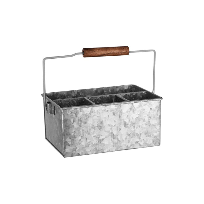 Chef Inox CONEY IS-GALVANISED 4 COMP CADDY WITH HDL 250x180x115mm EA