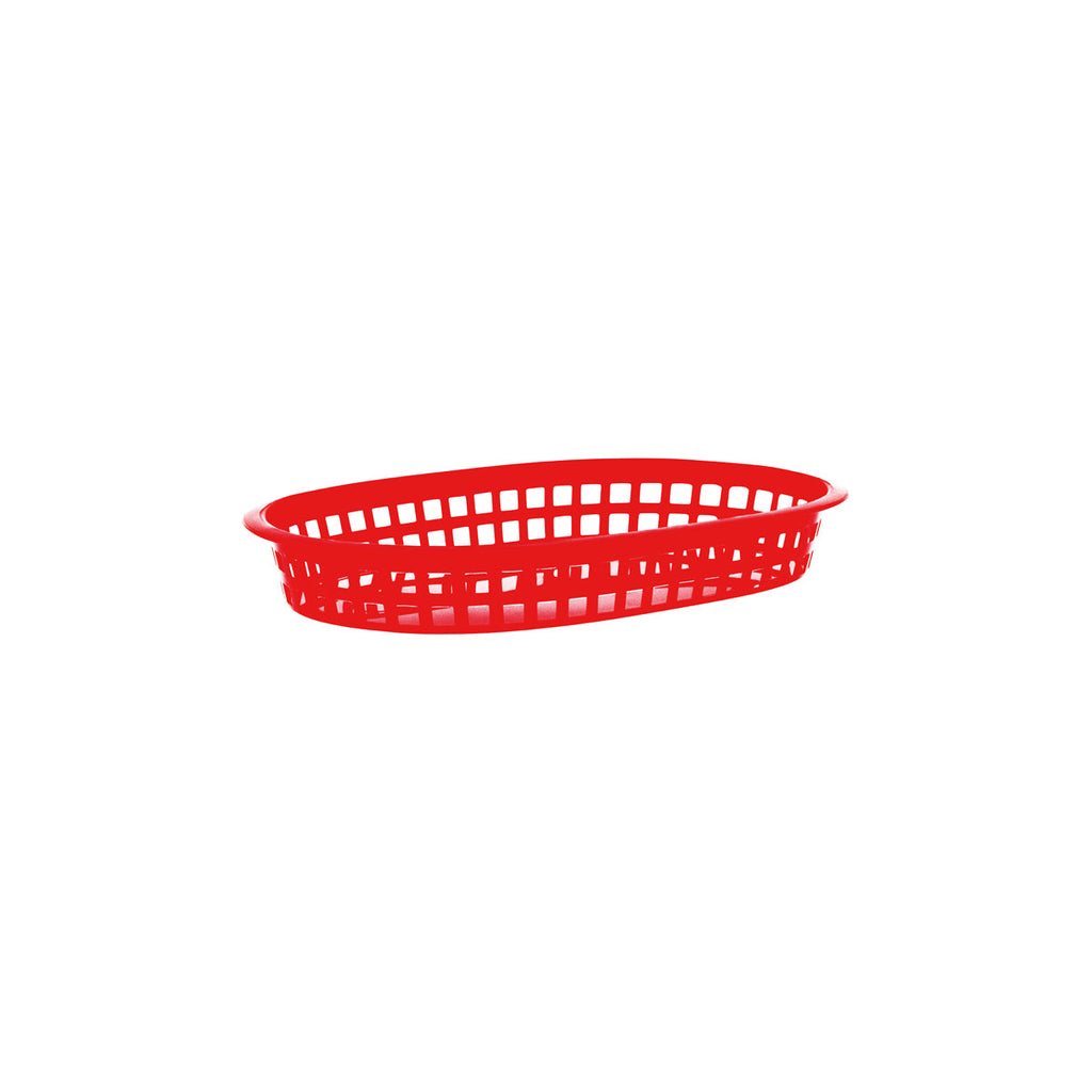Chef Inox CONEY IS-PLASTIC SERVING BASKET RECT RED 270x180x40mm EA