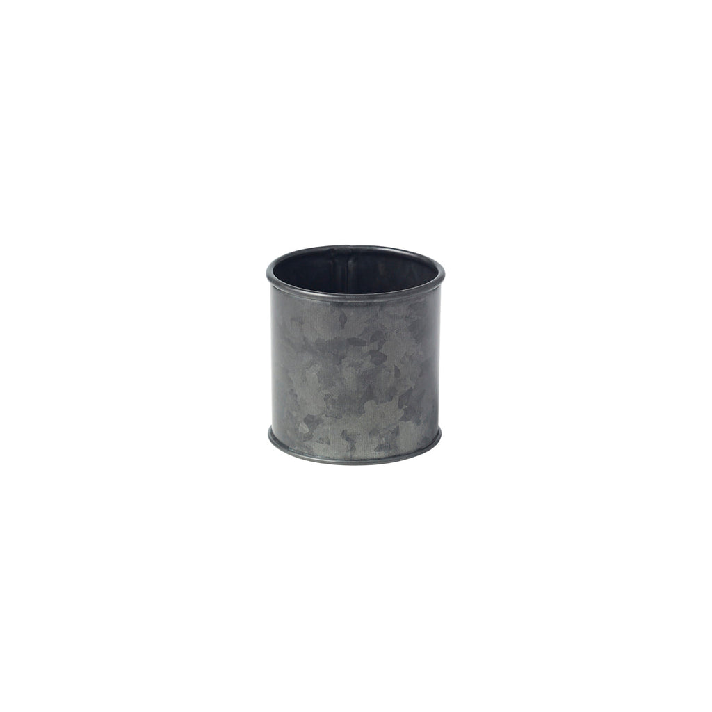 Chef Inox CONEY ISL-GALVANISED BLACK SUGAR SACHET POT 70x70mm EA