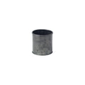 Chef Inox CONEY ISL-GALVANISED BLACK SUGAR SACHET POT 70x70mm EA