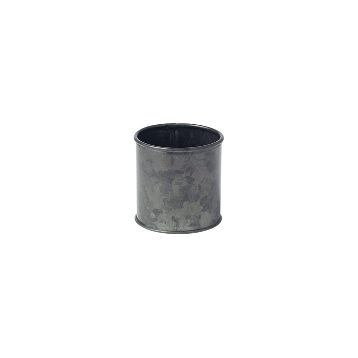 Chef Inox CONEY ISL-GALVANISED BLACK SUGAR SACHET POT 70x70mm EA
