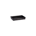 Chef Inox CONEY ISL-GALVANISED BLACK RECT TRAY FLARED 240x160x40mm EA