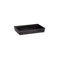 Chef Inox CONEY ISL-GALVANISED BLACK RECT TRAY FLARED 270x190x45mm EA
