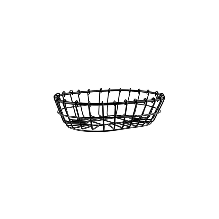 Chef Inox CONEY ISL OVAL WIRE BASKET PATINA BLK 230x155x60mm EA