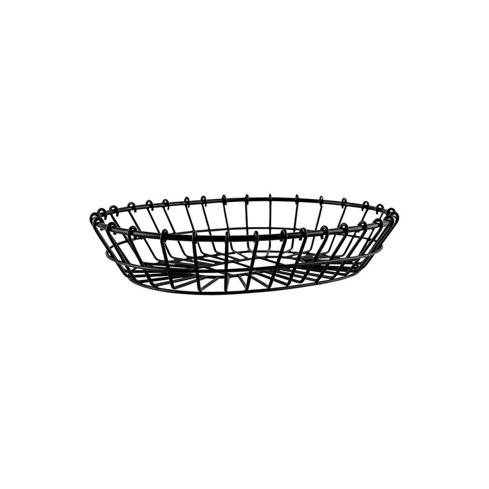Chef Inox CONEY ISL OVAL WIRE BASKET PATINA BLK 280x205x60mm EA