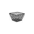 Chef Inox CONEY ISL SQUARE BASKET PATINA BLK 155x155x105mm EA