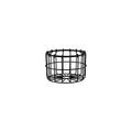 Chef Inox CONEY ISL ROUND WIRE BASKET PATINA BLK 130x90mm EA